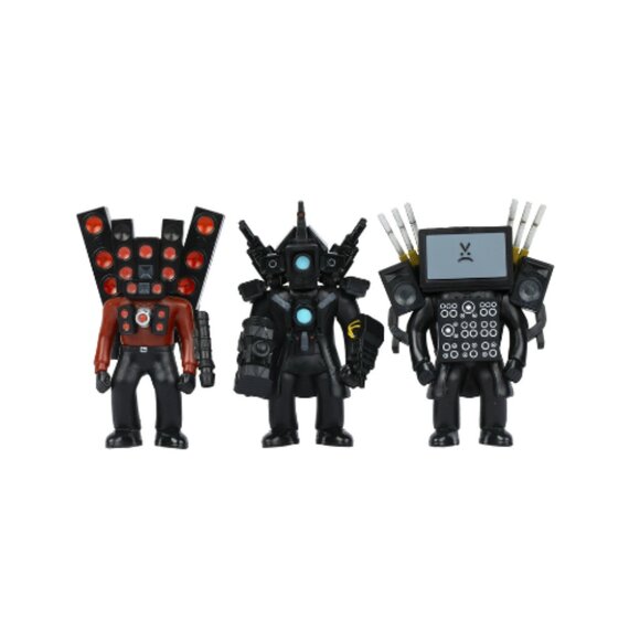 Skibidi Toilet Titan 3-pack – All-New Collectibles, Officially Licensed Skibidi - Picture 1 of 6